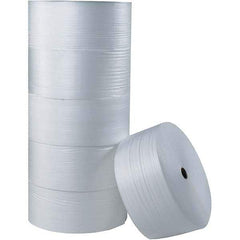 Made in USA - 750' Long x 72" Wide x 3/32" Thick, Foam Roll - White - Top Tool & Supply