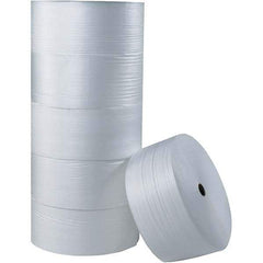 Made in USA - 750' Long x 18" Wide x 3/32" Thick, Foam Roll - White - Top Tool & Supply