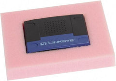 Made in USA - 24" Long x 24" Wide, Antistatic Pick & Pack Foam - Pink, Standard Grade - Top Tool & Supply