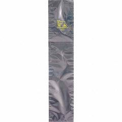 Made in USA - 26" Long x 10" Wide, 3.1 mil Thick, Open Top Static Shield Bag - Transparent, Metal-In, Standard Grade - Top Tool & Supply