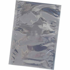 Made in USA - 10" Long x 8" Wide, 3 mil Thick, Open Top Open End Static Protection Bag - Transparent, Standard Grade - Top Tool & Supply