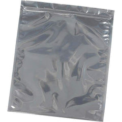 Made in USA - 12" Long x 12" Wide, 3 mil Thick, Self Seal Recloseable Zip Top Static Protection Bag - Transparent, Standard Grade - Top Tool & Supply