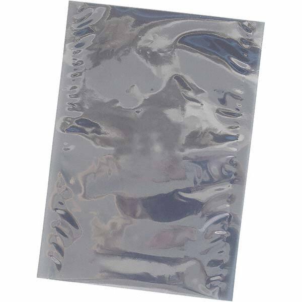 Made in USA - 5" Long x 3" Wide, 3 mil Thick, Open Top Open End Static Protection Bag - Transparent, Standard Grade - Top Tool & Supply