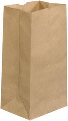 Made in USA - Kraft Grocery Bag - 8-1/4 x 6-1/8 x 15-7/8, Kraft - Top Tool & Supply