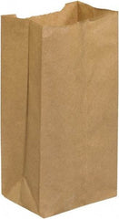 Made in USA - Kraft Grocery Bag - 4-3/4 x 2-15/16 x 8-9/16, Kraft - Top Tool & Supply