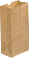 Made in USA - Kraft Grocery Bag - 3 x 1-7/8 x 5-7/8, Kraft - Top Tool & Supply