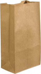 Made in USA - Kraft Grocery Bag - 12 x 7 x 21-3/4, Kraft - Top Tool & Supply