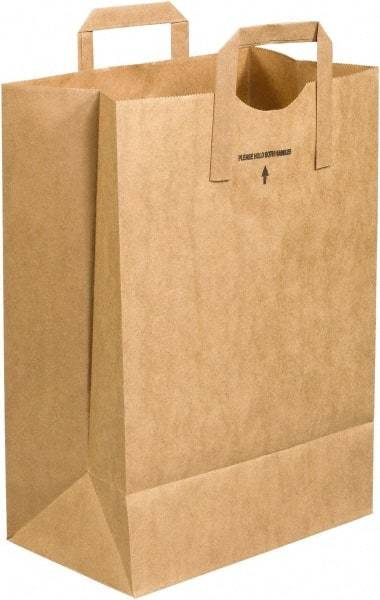 Made in USA - Kraft Grocery Bag - 12 x 7 x 17, Kraft - Top Tool & Supply