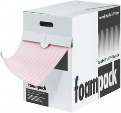 Made in USA - 2,100" Long x 24" Wide, Antistatic Foam Roll - Pink, Standard Grade - Top Tool & Supply