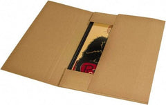 Made in USA - 36" Wide x 36" Long x 6" High Rectangle Crush Proof Mailers - 1 Wall, Kraft (Color) - Top Tool & Supply