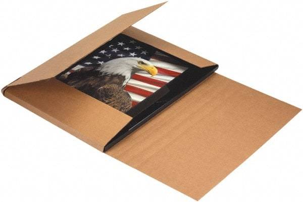 Made in USA - 22" Wide x 32" Long x 6" High Rectangle Crush Proof Mailers - 1 Wall, Kraft (Color) - Top Tool & Supply