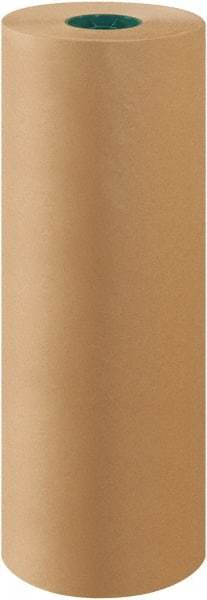 Made in USA - 1,000' Long x 24" Wide Roll of Virgin Kraft Paper - 30 Lb Paper Weight - Top Tool & Supply