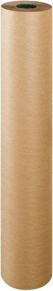 Made in USA - 600' Long x 48" Wide Roll of Kraft Paper with 10# Gloss Polyethylene - 50 Lb Paper Weight - Top Tool & Supply