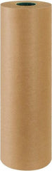 Made in USA - 600' Long x 24" Wide Roll of Kraft Paper with 10# Gloss Polyethylene - 50 Lb Paper Weight - Top Tool & Supply