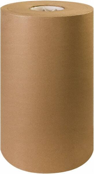 Made in USA - 1,200' Long x 15" Wide Roll of Recycled Kraft Paper - 30 Lb Paper Weight - Top Tool & Supply