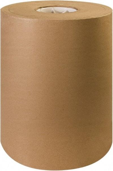 Made in USA - 1,200' Long x 9" Wide Roll of Recycled Kraft Paper - 30 Lb Paper Weight - Top Tool & Supply