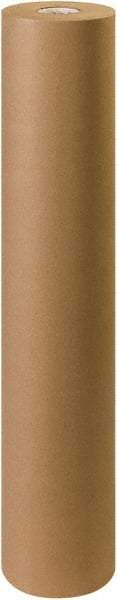 Made in USA - 600' Long x 48" Wide Roll of Recycled Kraft Paper - 60 Lb Paper Weight - Top Tool & Supply