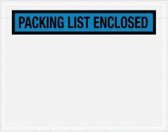 Value Collection - 1,000 Piece, 7" Long x 5-1/2" Wide, Packing List Envelope - Packing List Enclosed, Blue - Top Tool & Supply