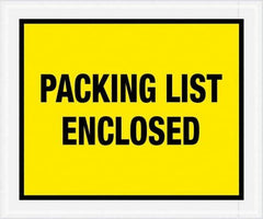 Value Collection - 500 Piece, 10" Long x 12" Wide, Packing List Envelope - Packing List Enclosed, Yellow - Top Tool & Supply