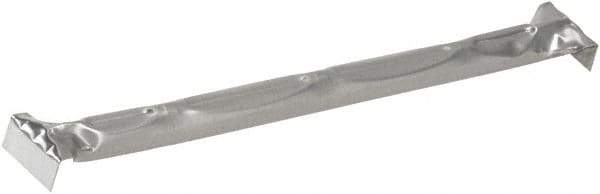 Made in USA - 24" Max Width Flat Closet Rod - Top Tool & Supply