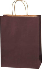 Made in USA - Kraft Grocery Bag - 10 x 5 x 13, Brown - Top Tool & Supply