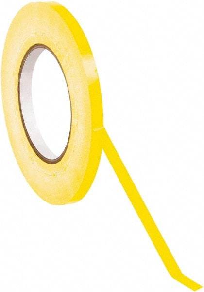 Value Collection - 180 Yd Long, Bag Tape - Yellow - Top Tool & Supply