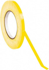 Value Collection - 180 Yd Long, Bag Tape - Yellow - Top Tool & Supply