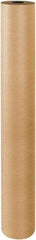 Made in USA - 600' Long x 60" Wide Roll of Kraft Paper with 10# Gloss Polyethylene - 50 Lb Paper Weight - Top Tool & Supply