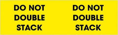 Tape Logic - 10" Long, Fluorescent Yellow Paper Shipping Label - For Multi-Use - Top Tool & Supply