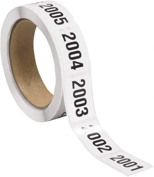 Tape Logic - 1-1/2" Long, Black/White Paper Inventory Labels - For Multi-Use - Top Tool & Supply