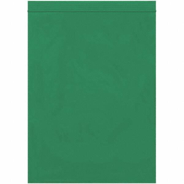 Value Collection - 9 x 12", 2 mil Reclosable Polybags - Green - Top Tool & Supply