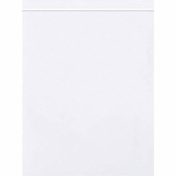 Value Collection - 8 x 10", 2 mil Reclosable Polybags - White - Top Tool & Supply