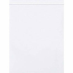 Value Collection - 8 x 10", 2 mil Reclosable Polybags - White - Top Tool & Supply