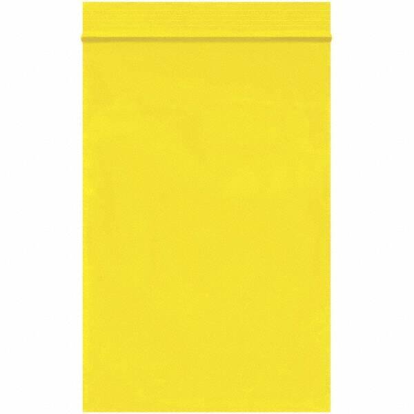 Value Collection - 4 x 6", 2 mil Reclosable Polybags - Yellow - Top Tool & Supply