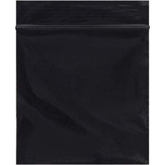 Value Collection - 3 x 3", 2 mil Reclosable Polybags - Black - Top Tool & Supply