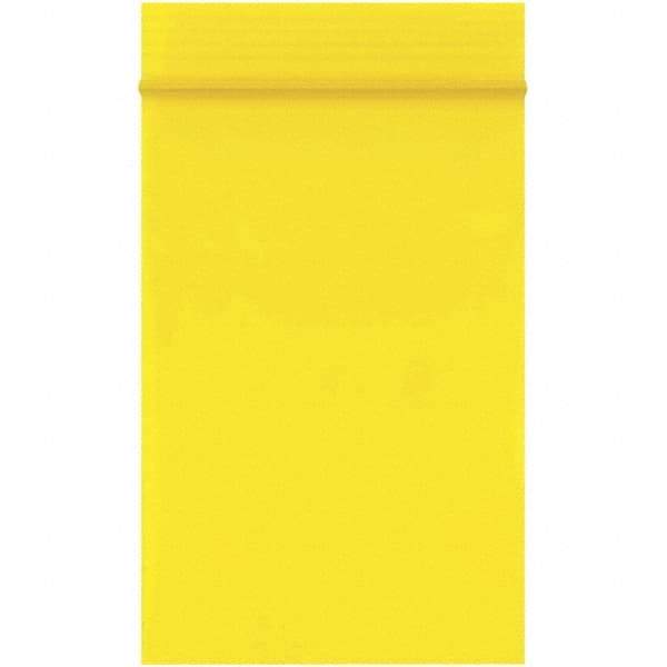 Value Collection - 2 x 3", 2 mil Reclosable Polybags - Yellow - Top Tool & Supply