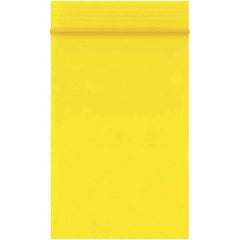 Value Collection - 2 x 3", 2 mil Reclosable Polybags - Yellow - Top Tool & Supply