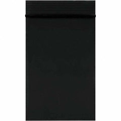 Value Collection - 2 x 3", 2 mil Reclosable Polybags - Black - Top Tool & Supply