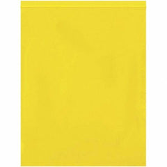 Value Collection - 12 x 15", 2 mil Reclosable Polybags - Yellow - Top Tool & Supply