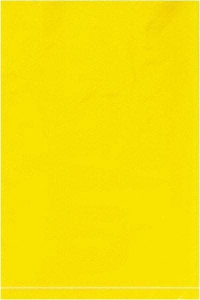 Value Collection - 6 x 9", 2 mil Flat Polybags - Yellow - Top Tool & Supply