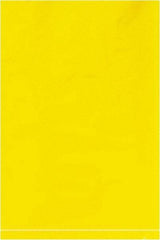 Value Collection - 6 x 9", 2 mil Flat Polybags - Yellow - Top Tool & Supply