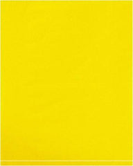 Value Collection - 8 x 10", 2 mil Flat Polybags - Yellow - Top Tool & Supply