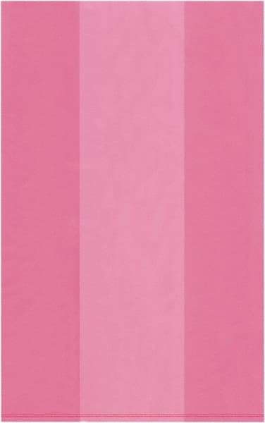 Value Collection - 24 x 48", 2 mil Anti-Static Gusseted Polybags - Pink - Top Tool & Supply