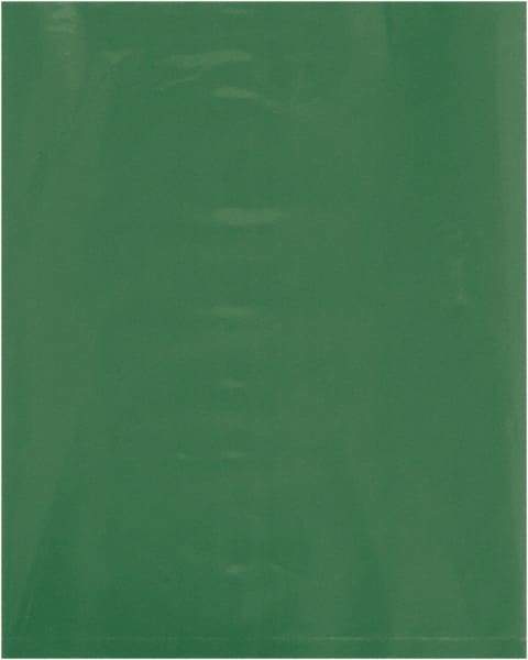 Value Collection - 8 x 10", 2 mil Flat Polybags - Green - Top Tool & Supply