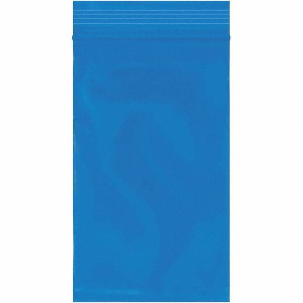 Value Collection - 3 x 5", 2 mil Reclosable Polybags - Blue - Top Tool & Supply