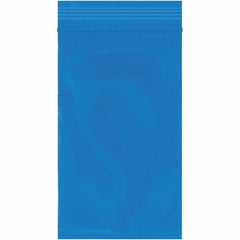 Value Collection - 3 x 5", 2 mil Reclosable Polybags - Blue - Top Tool & Supply