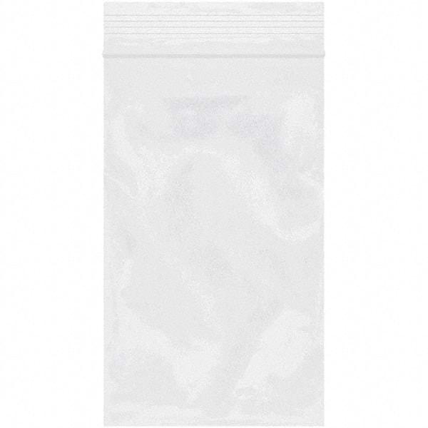 Value Collection - 3 x 5", 2 mil Reclosable Polybags - White - Top Tool & Supply