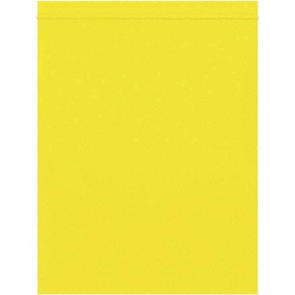 Value Collection - 8 x 10", 2 mil Reclosable Polybags - Yellow - Top Tool & Supply