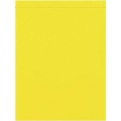 Value Collection - 8 x 10", 2 mil Reclosable Polybags - Yellow - Top Tool & Supply