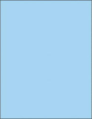 Tape Logic - 11" Long, Pastel Blue Paper Laser Label - For Laser Printers - Top Tool & Supply